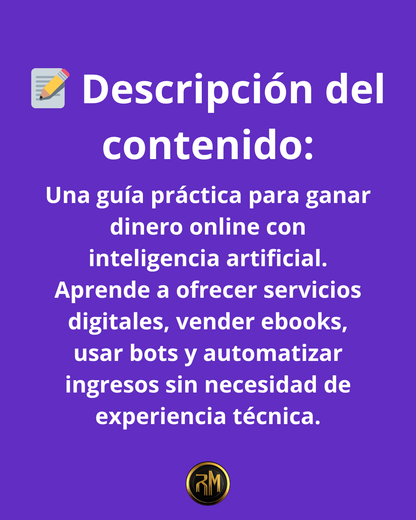 Ganar Dinero En Internet Con IA